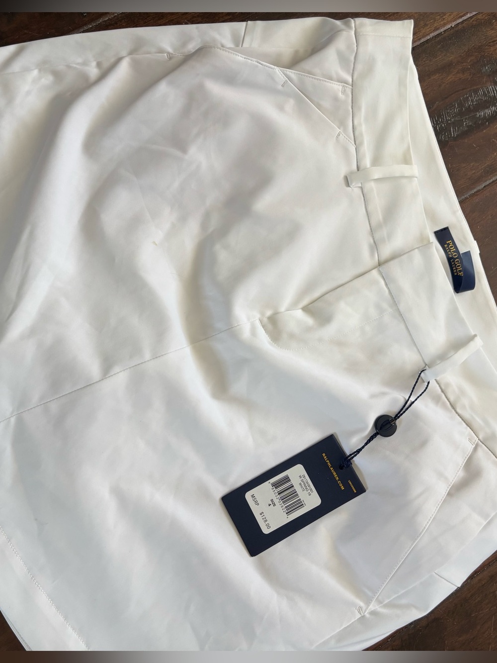 Ralph Lauren Classic White Skort nwt size 4 golf athletic skirt liner shorts.